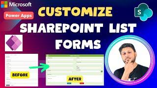Customize SharePoint List Forms With Power Apps - Beginner's Tutorial