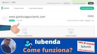 Iubenda - Come creare una privacy policy e cookie policy professionale