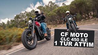 CF Moto CLC 450'yi Kaçırdım, 1 Tur Attım Geri Döndüm