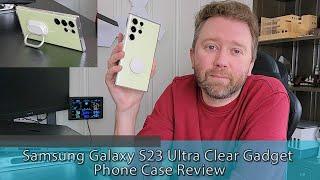 IS SAMSUNG GADGET PHONE CASE WORTH IT? - Samsung Galaxy S23 Ultra Clear Gadget Phone Case Review