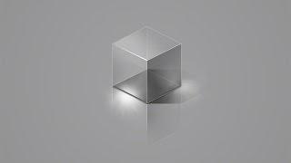 [Photoshop] Glass Cube Tutorial