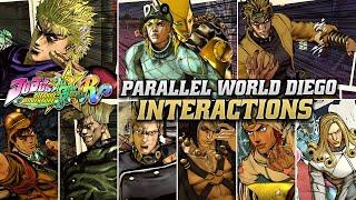 Parallel World Diego's Interactions | JoJo's Bizarre Adventure: All-Star Battle R