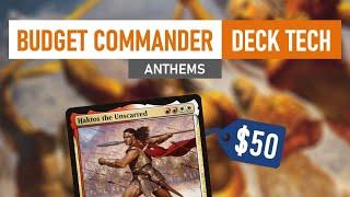 $50 Haktos the Unscarred | Budget Commander/EDH Deck Tech | MTG