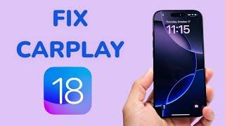 How To Fix CarPlay Not Working After iOS 18 Update