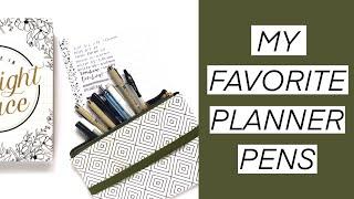 My Favorite Planner Pens // The Happy Planner // Createwithmandy