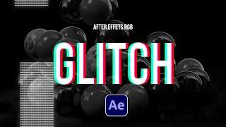 Create the RGB Split Effect in After Effects | Glitch Splitting Effect