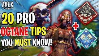 Apex Legends OCTANE GUIDE! - 20 PRO TIPS AND TRICKS To Help You Learn Octane!