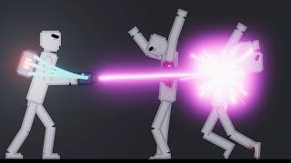 High-Powered Lasers Vs Humans In People Playground