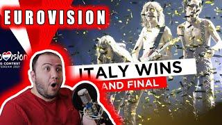  THEY WON!! Måneskin - Zitti E Buoni - Winners Performance - Italy - Eurovision 2021