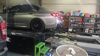 1200hp F90 m5 stage4 dyno test