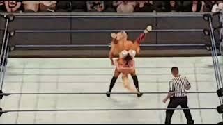 Female Wrestler Gets Naked in Ring