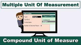 How to Create Multiple Unit Of Measurement in Tally ERP.9