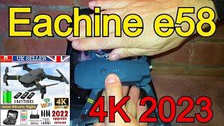 Eachine E58 4k Folding FPV Camera Drone Flight Test Review - Any good in 2023?