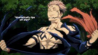 jujutsu kaisen being kinda fruity for 3 mins and 41 seconds