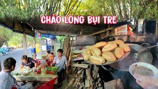 Quán cháo lòng bụi tre siêu ngon với khung cảnh đậm chất miền tây