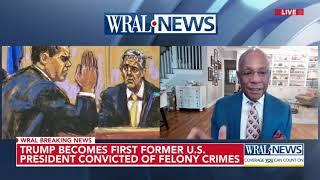 Trump becomes first former U.S. president convicted of felony crimes