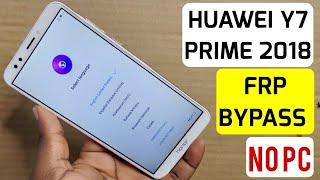 Huawei Y7 Prime 2018 (LDN-L21) Frp Bypass/Google Account Lock Remove | Without Pc | 2024 Update