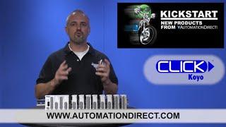 Analog Modules for the CLICK PLC from KickStart at AutomationDirect