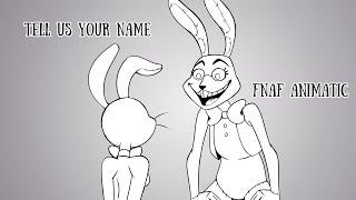 [FNAF] Glitchtrap and Vanny - Tell us your name (Animatic)