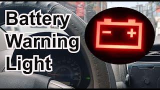 Battery Warning Light on your car