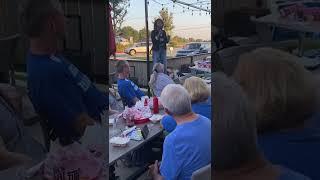 Sheena King speaks to McKinney Area Democrats