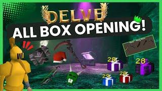 INSANE $1000+ BOX OPENING! ELYSIAN?! TORVA!! + GIVEAWAY | Delve RSPS