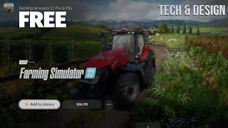 How to Download: Farming Simulator 22 PS4 & PS5 for FREE with PS Plus | PlayStation