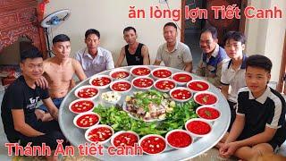 Thánh Ăn Tiết Canh.Làm Mâm Lòng Lợn Tiết Canh Cùng Anh Em Ăn Sáng | Nguyễn Ngọc Biển HN.