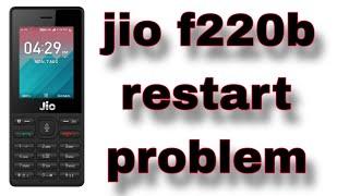 jio f220b restart problem solution #mobilerepairing