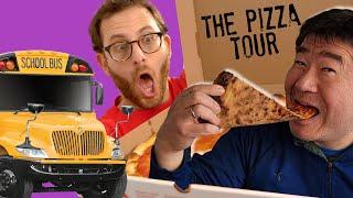 Scott's Pizza Tour Bus with 4 Must-Try Slices