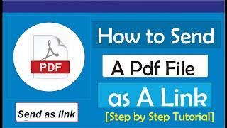 How to Send a Pdf As a Link
