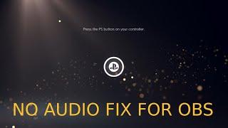 No Audio from PS5 to OBS? THIS FIXED FOR ME!