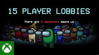 Among Us 15 Player Lobbies – Xbox & Bethesda Games Showcase 2021 – Official Announce Trailer