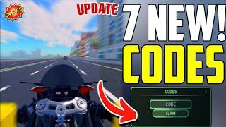 ️MARCH️NEW! ALL️WORKING MOTORUSH IN 2025 - MOTORUSH ROBLOX CODES 2025