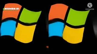 Microsoft Windows 1985-2021 logos wombo.ai collection