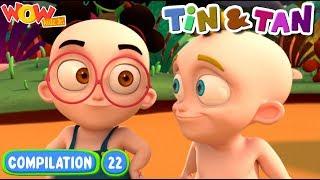 Preschool Videos | Tin And Tan | Toddler Cartoons | Compilation 22 | WowKidz Jr