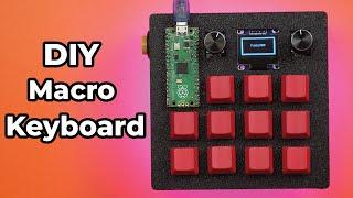 DIY Macro Keyboard - Custom PCB and Mechanical Switches - Raspberry Pi Pico