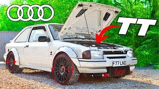 4x4 AUDI SWAPPED FORD ESCORT RS!