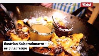 Austrian Kaiserschmarrn: original recipe