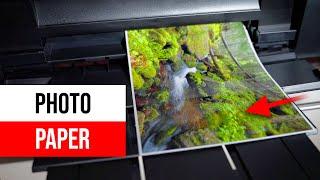 Epson Photo Paper Glossy review - Printing on glossy paper