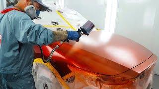 Spraying Soul Red Crystal Metallic - Mazda 46V Blend