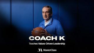 Coach K Teaches Values-Driven Leadership | Official Trailer | MasterClass