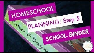 Homeschool Planning Step 5: Homeschool Binder & Booklists || Plan With Me