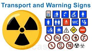 Emoji Meanings Part 42 - Transport and Warning Signs | English Vocabulary