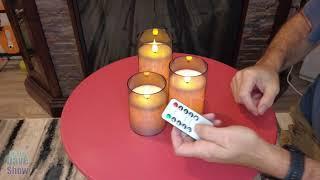 Flameless Candles Battery Operated with Timer, Remote Control, LED Pillar Candles Battery Powered