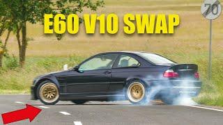 SCREAMING BMW M3 E46 with Manual S85 V10 ITB at the Nürburgring! CRAZY SOUND!