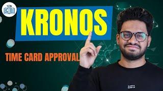 Approve Time Cards in Kronos | Time Card Approval in Kronos | Kronos Tutorial | Kronos |CyberBrainer