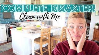 COMPLETE DISASTER CLEAN WITH ME and 5 x 5 Speed Cleaning Trick! (The Secret Slob)