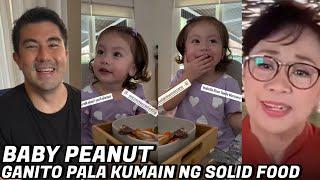 VILMA Santos Na-SHOCK sa Pagkain ni Peanut Ganito Pala ito Habang Kumakain Kapag kaharap ang Daddy️