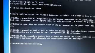 Recuperar inicio de Windows después de desinstalar Linux. (GRUB ERROR)